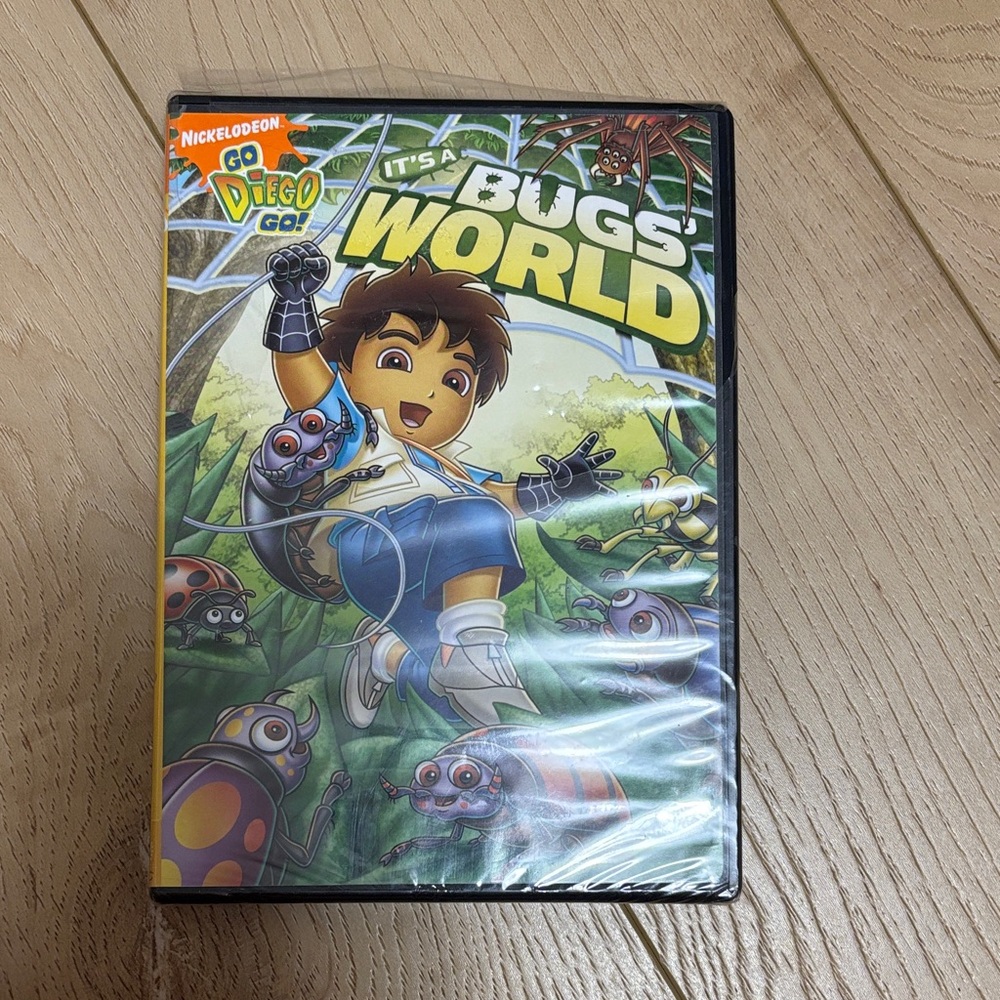 Nickelodeon Go Diego Go! It's a Bug's World DVD - Green and Blue